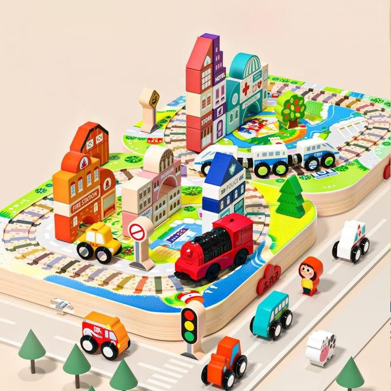 Wooden Train set