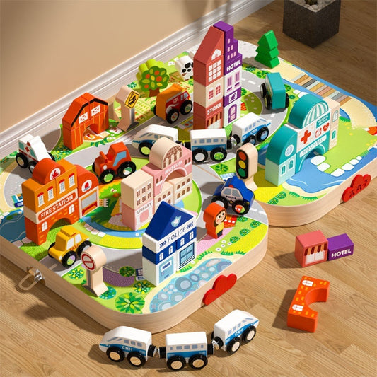 Wooden Train set