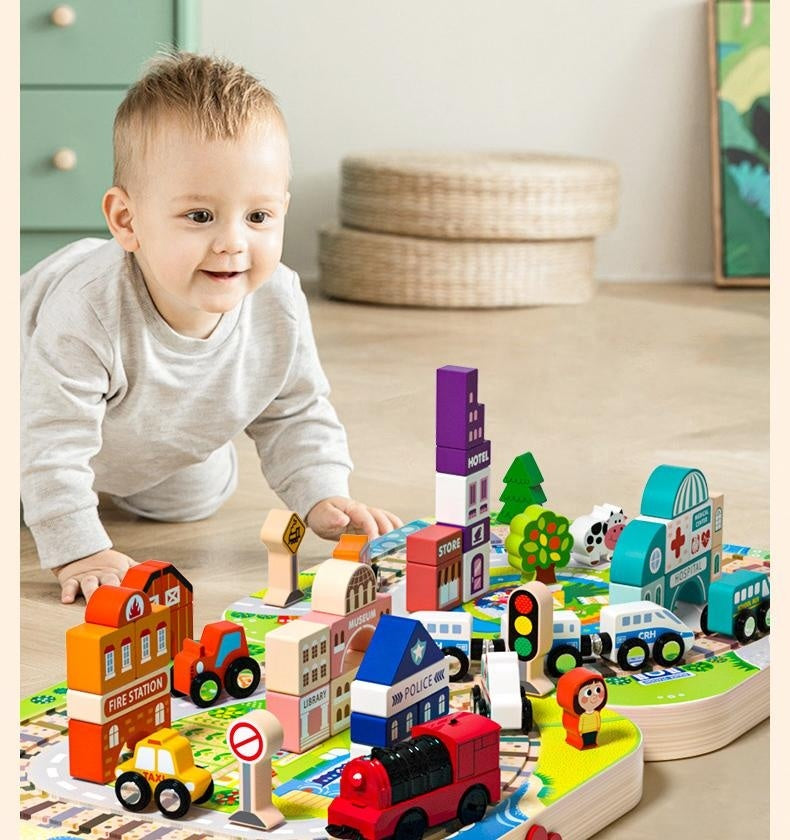 Wooden Train set